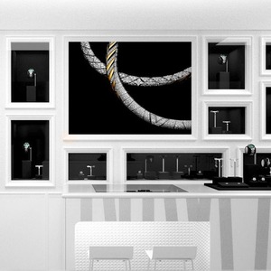 Custom Simple and luxurious jewelry display props <b>rings</b> <b>necklaces</b> bracelets earrings pendants jewelry counters display racks - Product Image 3