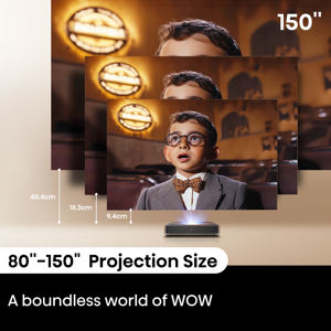 Hisense 80 Pollici -150 Pollici PT1 (80L7Q PRO) Cinema <span class=keywords><strong>Laser</strong></span> Tricolore 4K Dolby Vision <span class=keywords><strong>Gaming</strong></span> Alta Frequenza di Aggiornamento 240HZ - Product Image 4