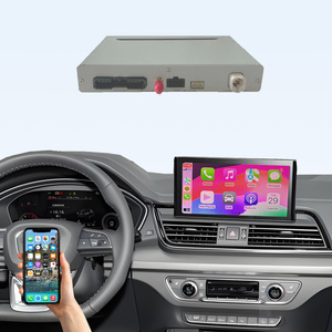 Boîtier CarPlay sans fil pour <span class=keywords><strong>Audi</strong></span> Q5L A4 A5 <span class=keywords><strong>Q2</strong></span> 2020-2025 Système MIB3 Android Auto Commande vocale et tactile Mirror Link Caméra de recul - Product Image 1