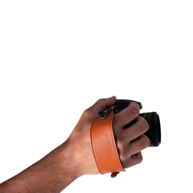 Customized Universal Camera Wrist Strap Quick Release Gear DSLR Leather Camera Clutch Strap Adjustable for Micro SLR
