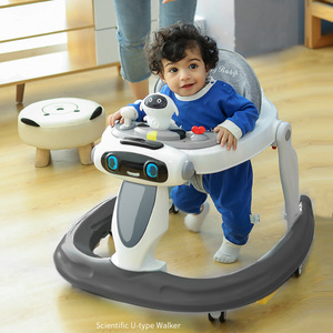 Voiture <span class=keywords><strong>d</strong></span>'apprentissage multifonctionnelle pour enfants, jouet amusant pour passer du position assise à la position debout, prévention des jambes en forme de O, trotteur pour bébé avec protection contre le retournement - Product Image 1