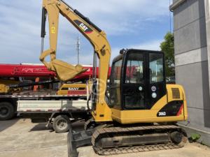 Pelleteuse hydraulique sur chenilles d'occasion pour 306D modèle 302CR 305.5E2 307 308 Pompe à engrenages moteur pour composants basses heures d'origine - Product Image 4