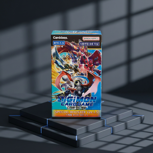 TCG ดิจิมอน สเปเชียล บูสเตอร์ เวอร์ชั่น 1.5 BT01-03 บูสเตอร์บ็อกซ์ 24 ซอง ภาษาเกาหลี ซีลปิดสนิท การ์ดเกมกระดาษ รุ่น AB0142 - Product Image 2