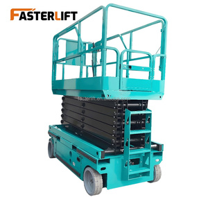 6-16m Selbstfahrende Elektrische Hydraulische Scherenhebebühne 230-450KG Tragfähigkeit 20m Max. Höhe Geräuscharm - Product Image 1