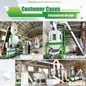 RICHI Heiß verkauf 6-12t/h Gras Maniok Blatt Hanf Luzerne Heu Pellet Mühle mit CE zertifiziert - Product Image 3