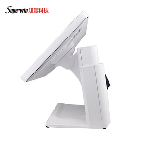 Hot Sale 15 inch sing-core touch pos machine with customer display stable case can be used with or without internet - Product Image 4