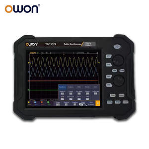 Dokunmatik ekranlı TAO3102/3104 2CH 100M multimetre 70MHz-120MHz bant genişliği 1GS/s ile uygun el Tablet dijital osiloskop - Product Image 2