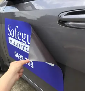 Autocollant magnétique décoratif pour carrosserie de voiture, grand format, imprimé UV, panneau magnétique pour voiture - Product Image 2