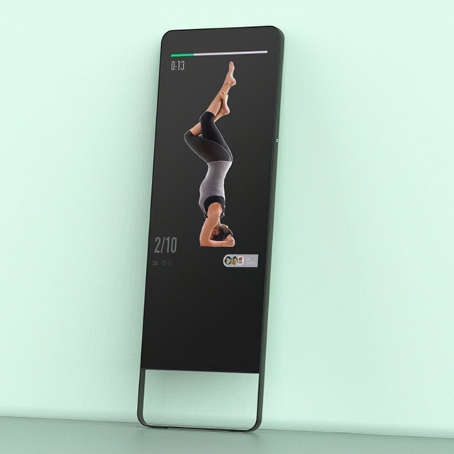 MIRROH.AI Smart Fitness Mirror 43 Inch Screen Gym Mirror with Android System