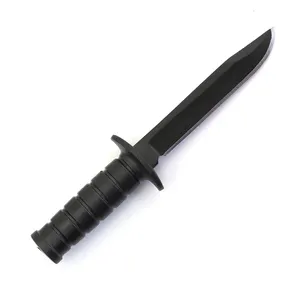 个性化高品质激光标志生存刀3.9英寸3Cr13Mov刀片 & ABS手柄固定刀片颈刀户外刀