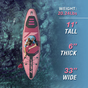 Vente en gros - Best-seller - SUP gonflable hybride en PVC Drop Stitch 11' x 34" avec <span class=keywords><strong>pompe</strong></span> pour tous les niveaux - Product Image 4