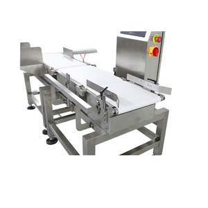 <span class=keywords><strong>Online</strong></span> Dynamic Weighing Scale Machine Steel Conveyor Verifique Weigher para a Indústria Alimentar Função Display Digital - Product Image 4
