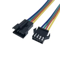 Circuit de câbles LED intégré, 3 broches, mâle-femelle, JST SM, câble de connexion mâle-femelle pour lumière LED