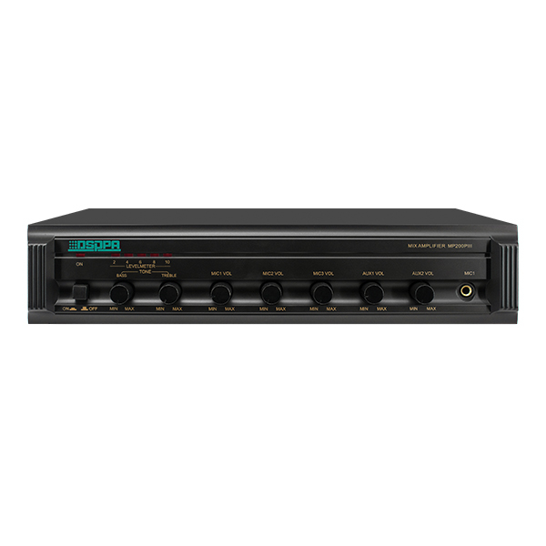 Professional Sound Amplifier High Power Class Sound Mixing Amplifier with 3 Mic 2 Aux Input