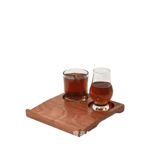 Bandeja de Café de Madera de Tres Vías, 200 mm, Bandeja de Servicio de Madera Maciza para Restaurante - Product Image 2