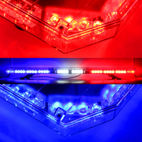 Neue TBD-GA-8100L Krankenwagen-Notfall-LED-Warnleuchte 12V-24V IP65 Wasserdicht 88 LEDs für Autos & Einsatzfahrzeuge
