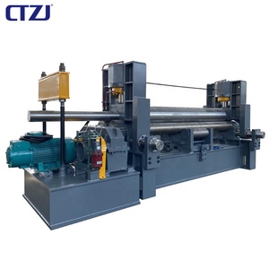 Trên con lăn phổ tấm cán Máy Ba Con lăn tấm cán máy máy lớn - Product Image 4