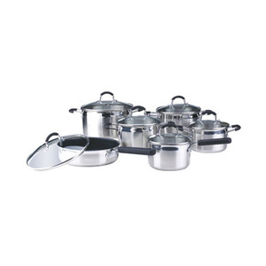 Ensemble d'ustensiles de cuisine européens en acier inoxydable 18, 10, pour la Production de bords de champignons, 6 pièces, Set d'ustensiles de cuisine Kitechn - Product Image 6