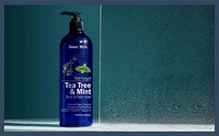 Gel Douche Corporel Herbal Anti-Fongique 100% Naturel et Biologique à l'Arbre à Thé et à la Menthe Soap Star Master pour Femmes Adultes Conforme MSDS