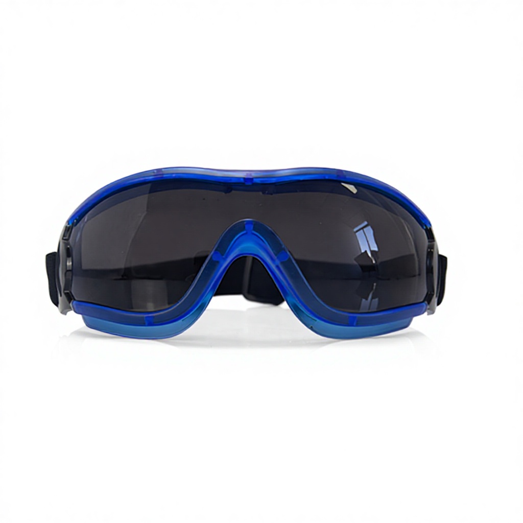 Monture bleue, verres gris - pas de taille M