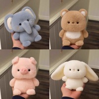 Boneka Hewan Lucu Figuratif Mainan Plush Penghilang Stres Hadiah Hari Valentine & Ulang Tahun Super Lembut Plush Unisex