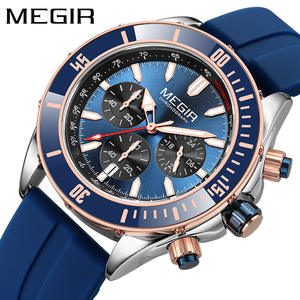 Men's sports luminous <b>wristwatch</b>, business style quartz watch, supports steel and silicone straps. - Product Image 2