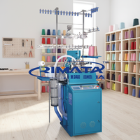 Machine à tricoter des chaussettes entièrement automatique à grande vitesse, cylindre de 4 pouces pour chaussettes homme/femme/enfant, 220V/380V, garantie 1 an