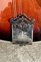 Custom Aiersi Brand Sunset Acoustic Mandolin Gloss F Hole Bluegrass Vintage String Musical Instrument Custom logo Cheap Price