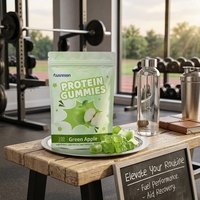 Gummies Protéinés Halal Ausreson : Complément Pré-Entraînement Énergisant pour Sportifs, Nutrition Sportive, Marque Privée, Gummies Véganes Riches en Protéines