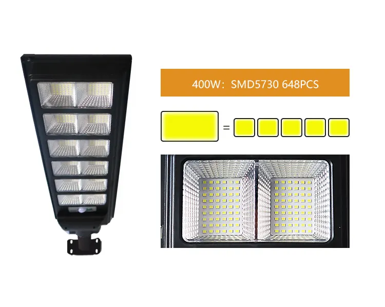 ABS Outdoorled Lamp Street Lighting Solar Street Light Housing Road Waterproof 40W 80W 120W 200W 300watt 400W LED 90 IP65 DC 6V