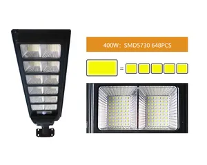 ABS Outdoorled Lamp Street Lighting Solar Street Light Housing Road Waterproof 40W 80W 120W 200W 300watt 400W LED 90 IP65 DC 6V