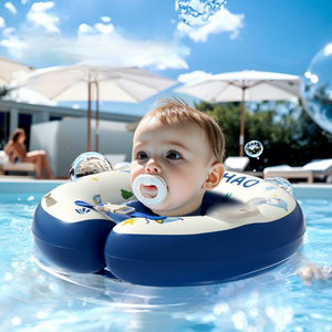 Bouée gonflable en PVC pour le cou, pour la douche, <span class=keywords><strong>anneau</strong></span> <span class=keywords><strong>de</strong></span> cou pour le <span class=keywords><strong>bain</strong></span> <span class=keywords><strong>de</strong></span> bébé, bouée <span class=keywords><strong>de</strong></span> natation sous les aisselles - Product Image 2
