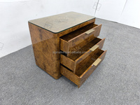 Nouvelle usine de meubles d'intérieur pour salon, chambre à coucher de luxe, commode à plusieurs tiroirs en bois massif