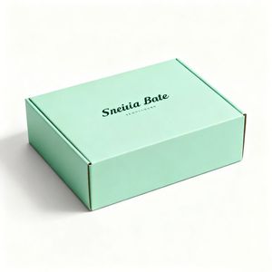 <b>Small</b> Batch Custom Hard Corrugated Color <b>Box</b> for Clothing Express <b>Packaging</b> With Embossing Printing Gift <b>Box</b> - Product Image 2