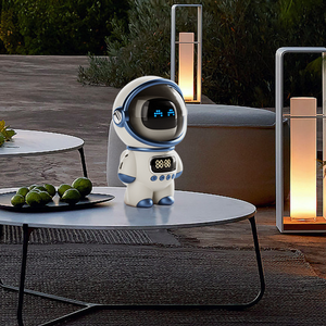 <span class=keywords><strong>Radio</strong></span>-réveil intelligent Creative Spaceman avec haut-parleur, carte TF, <span class=keywords><strong>radio</strong></span> FM, interphone intelligent IA et lampe musicale pour la maison - Product Image 5