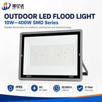 Projecteur LED extérieur 50W 100W 200W 300W 400W IP66 Conception modulaire pour l'éclairage des stades et industriel