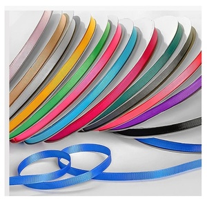 Pita Grosgrain Dua Sisi Lebar 6mm Gulungan 100 Yard Ramah Lingkungan 100% Poliester Pembungkus Kado Kerajinan Pita Buatan Tangan DIY Pesta - Product Image 3