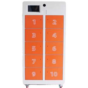 8 Slots QR Code Access Battery Rental Cabinet Outdoor <strong>E</strong>-<strong>bike</strong> Battery Swapping <strong>Charging</strong> <strong>Station</strong> with Software - Product Image 6