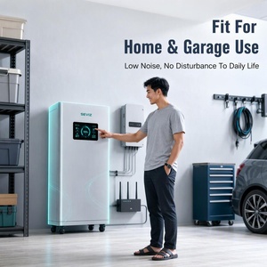 Système de stockage d'énergie domestique hybride empilable 5-10kW, prêt à l'emploi, batterie LiFePO4 100Ah compatible avec Growatt EG4 - Product Image 3