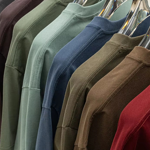 Camiseta con Logotipo Personalizado, Lavado Ácido, 100% Algodón, Unisex, Transpirable, Talla Grande, Estilo Vintage para Hombre - Product Image 3