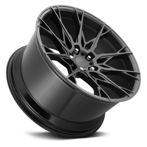 Jantes de voiture de course forgées en alliage d'aluminium 5x120 à rayons personnalisés, finition brillante pour usage après-vente, compatibles 5x114.3 et 5x120 - Product Image 2