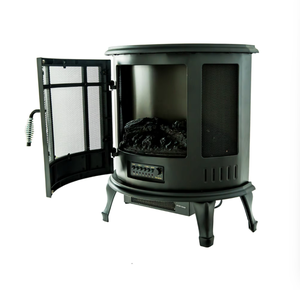 <span class=keywords><strong>Chimenea</strong></span> <span class=keywords><strong>Eléctrica</strong></span> Interior Independiente de Acero, Tradicional, con Frente Curvo, Estufa <span class=keywords><strong>Panorámica</strong></span>, Calentador Portátil Sin Control Remoto - Product Image 3