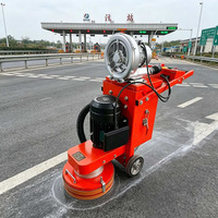 Machine à poncer les sols de la série 50 400, haute puissance, sans poussière, pour le polissage du béton et de l'époxy, pour la rénovation des surfaces routières et de construction