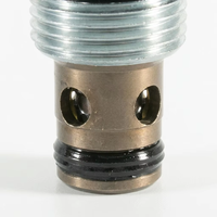 Vanne à cartouche hydraulique filetée ISV08-24 personnalisable, à action directe, bobine 2 voies normalement fermée, directement de l'usine