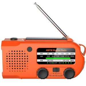 Radio Solar de Manivela para Prevención de Desastres, Linterna, Cargador de Teléfono Móvil con Luz de Lectura, Banco de Energía, Venta al Por Mayor de Fábrica - Product Image 3