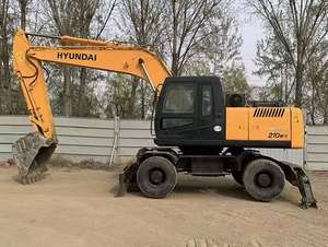 รถขุดใช้แล้ว R210w-7ฮุนไดล้อฮุนไดแบบ21ตันรถขุด R210w-9 210w-7 - Product Image 2