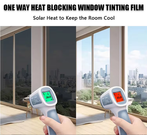 Factory Wholesale One Way Mirror Reflective <strong>Window</strong> <strong>Film</strong> Building <strong>Privacy</strong> PET Insulation Tint Glass Foil Silver Building <strong>Privacy</strong> - Product Image 3
