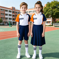 Nouvelle tenue d'été de style académique britannique pour enseignants et élèves de maternelle, primaire et secondaire