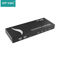 Commutateur KVM HDMI USB 4K 60Hz automatique 4 entrées 1 sortie, contrôle d'un seul moniteur/souris pour 4 hôtesses