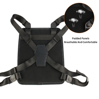 Sac à Dos Poitrine pour Outils de Coiffure Professionnels Accessoires de Coiffage Fonctionnels Sacoche de Rangement pour Coiffeur